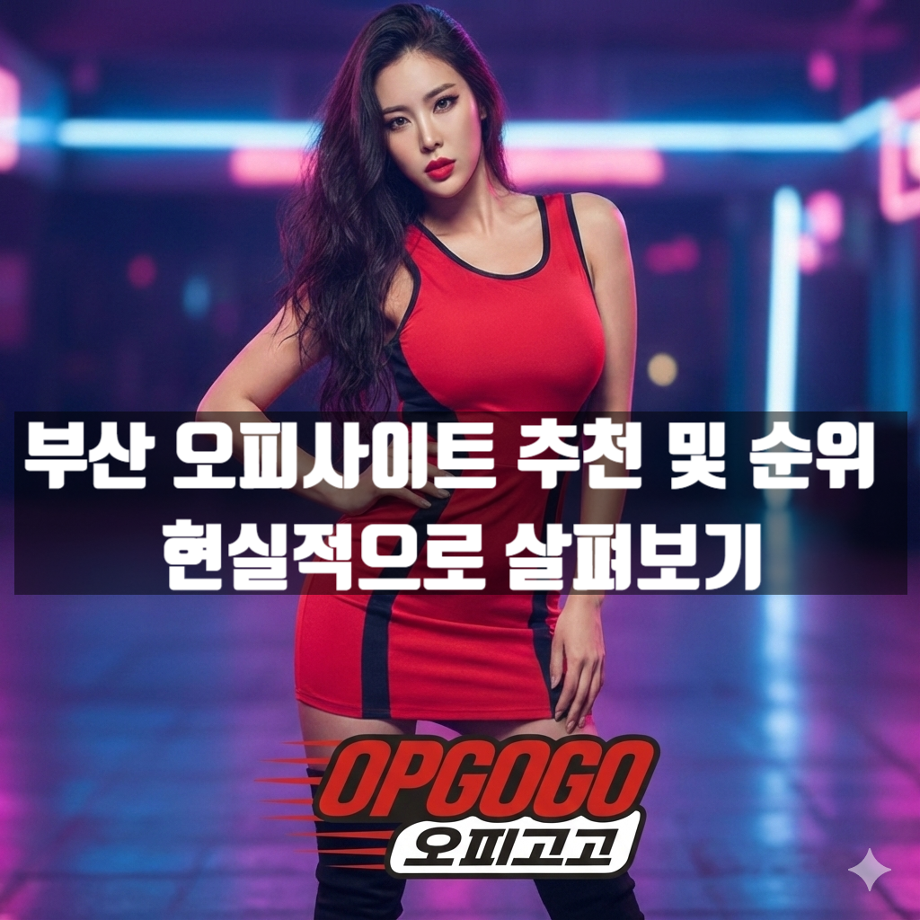 부산 오피사이트 추천 및 순위 현실적으로 살펴보기