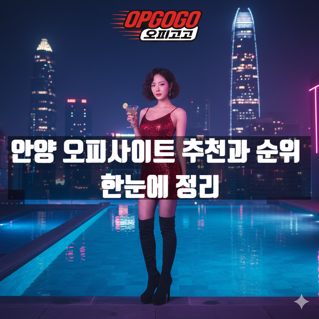 안양 오피사이트 추천과 순위 한눈에 정리