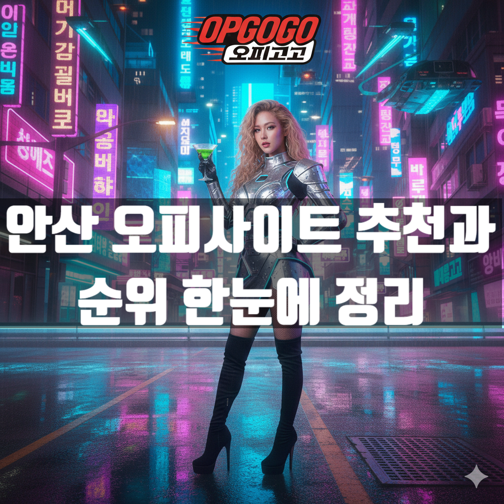 안산 오피사이트 추천과 순위 한눈에 정리