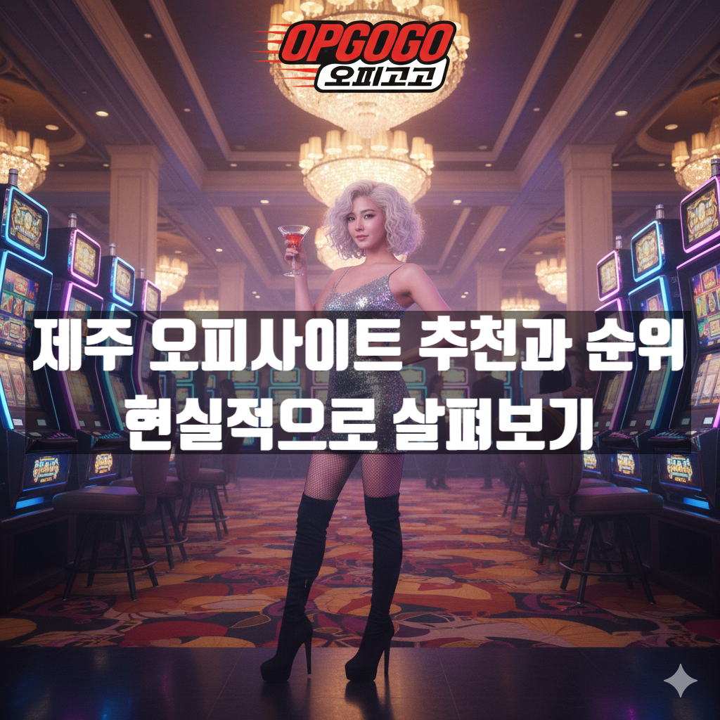 제주 오피사이트 추천과 순위 현실적으로 살펴보기