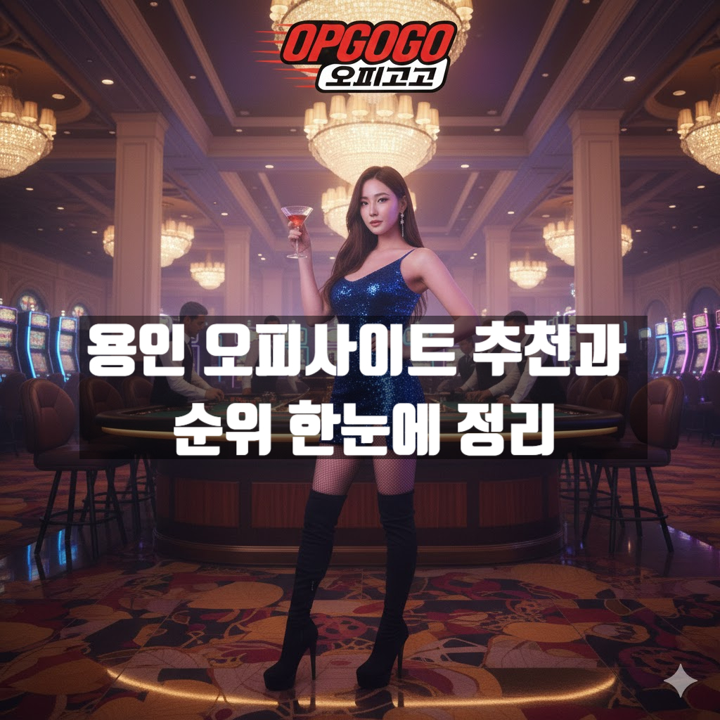 용인 오피사이트 추천과 순위 한눈에 정리