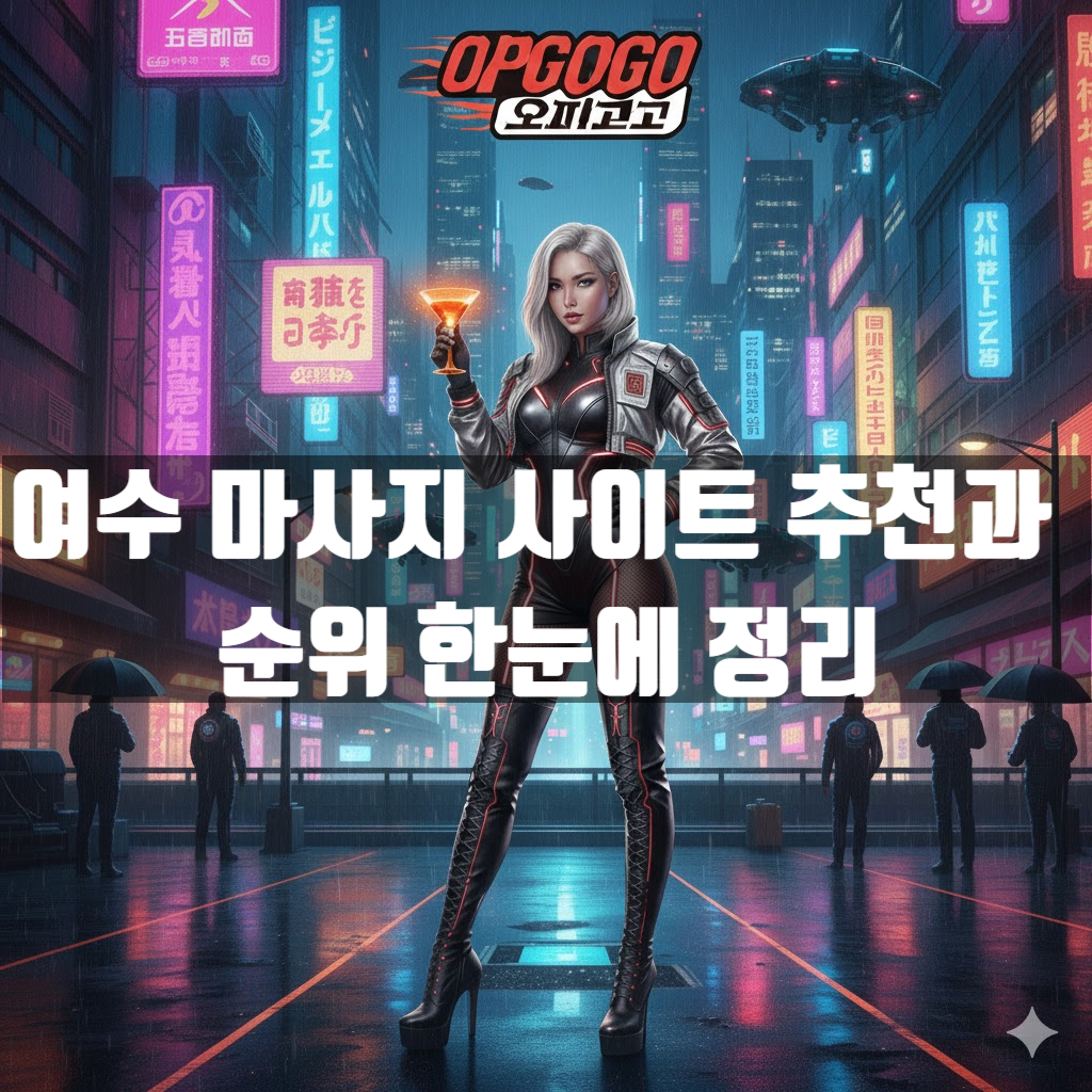 여수 마사지 사이트 추천과 순위 한눈에 정리