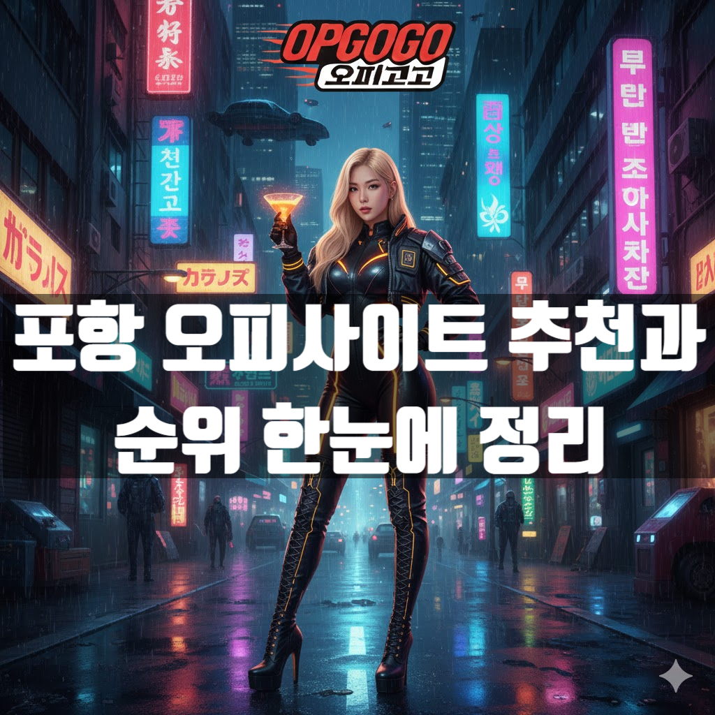 포항 오피사이트 추천과 순위 한눈에 정리