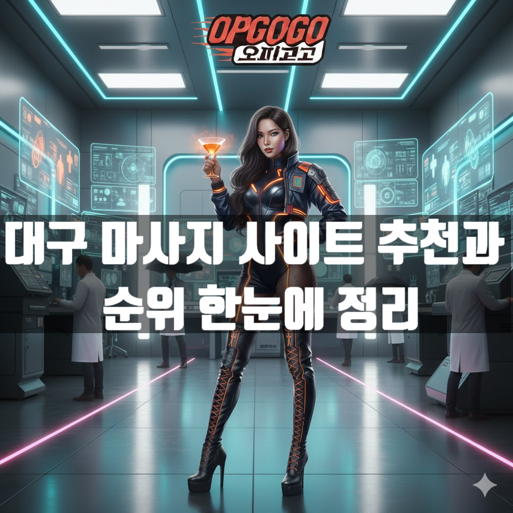 대구 마사지 사이트 추천과 순위 한눈에 정리