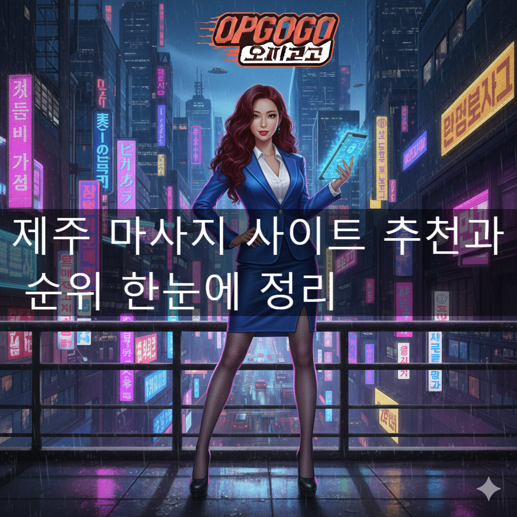 제주 마사지 사이트 추천과 순위 한눈에 정리