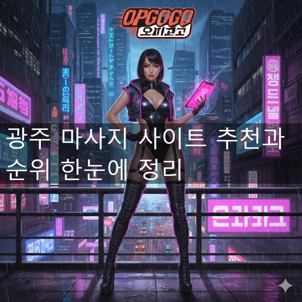 광주 마사지 사이트 추천과 순위 한눈에 정리