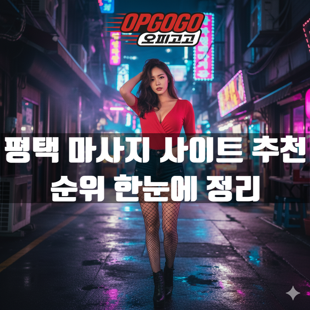 평택 마사지 사이트 추천과 순위 한눈에 정리