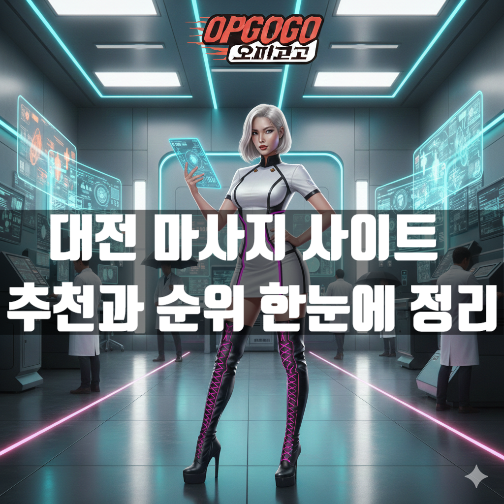 대전 마사지 사이트 추천과 순위 한눈에 정리