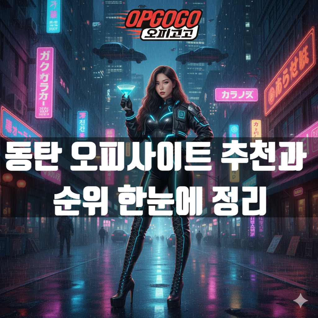 동탄 오피사이트 추천과 순위 한눈에 정리