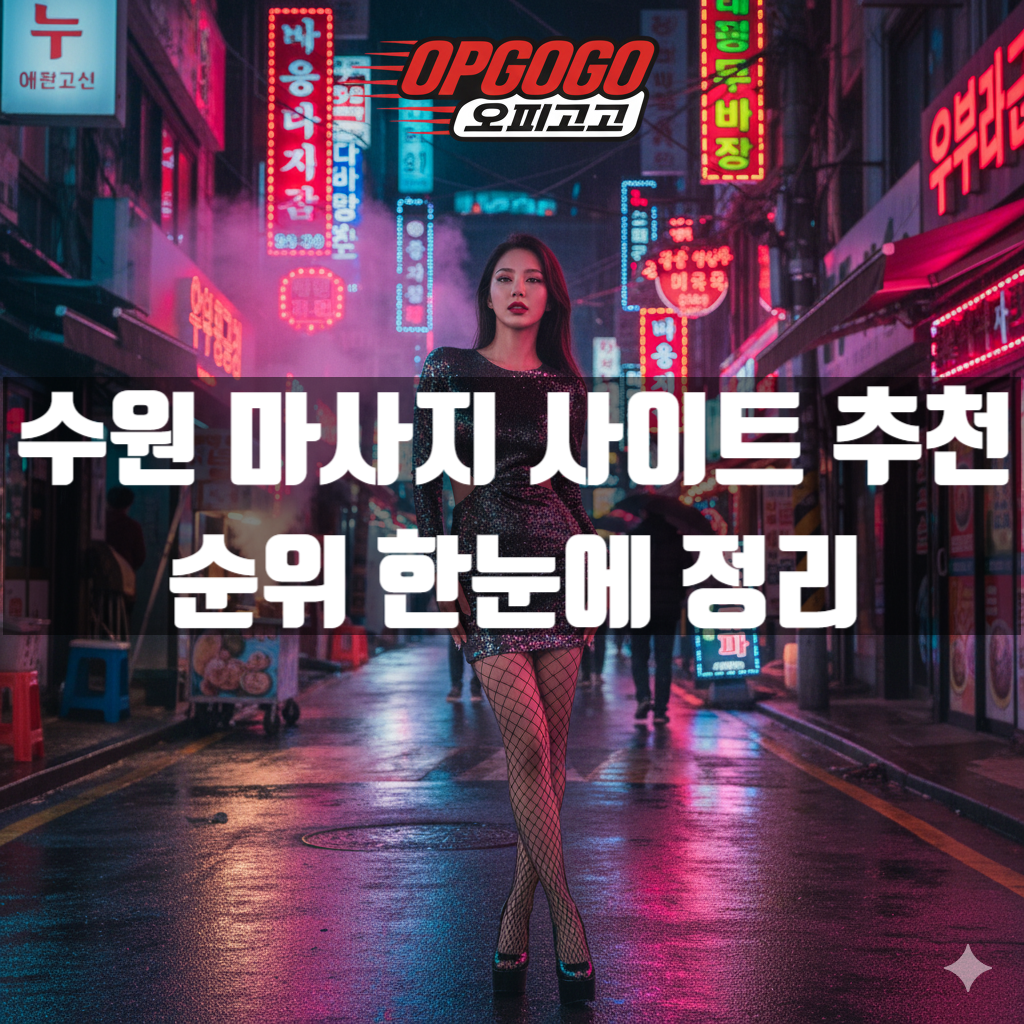 수원 마사지 사이트 추천과 순위 한눈에 정리